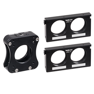 CFS1 - Sliding Filter Mount with Two CFS1-F1 Inserts, 8-32 Tap