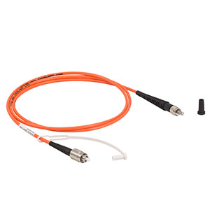 M100L01 - Ø105 µm, 0.10 NA, Low OH, FC/PC to SMA905 Fiber Patch Cable, 1 m Long