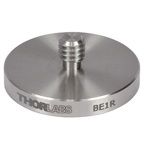 BE1R - Ø1.25in Magnetic Studded Pedestal Base Adapter, 1/4in-20 Threads