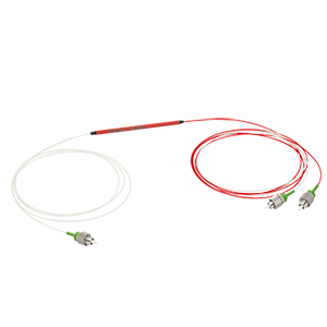 PN780R1A1 - 1x2 PM Coupler, 780 ± 15 nm, 99:1 Split, ≥16 dB PER, FC/APC Connectors