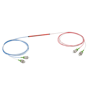 PN780R3A2 - 2x2 PM Coupler, 780 ± 15 nm, 75:25 Split, ≥18 dB PER, FC/APC Connectors