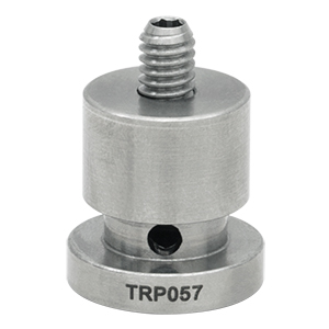 TRP057 - Ø0.47in Pedestal Pillar Post, 8-32 Setscrew, 1/4in-20 Tap, L = 0.568in