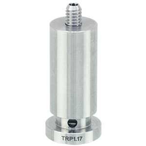 TRP1.17 - Ø0.47in Pedestal Pillar Post, 8-32 Setscrew, 1/4in-20 Tap, L = 1.168in