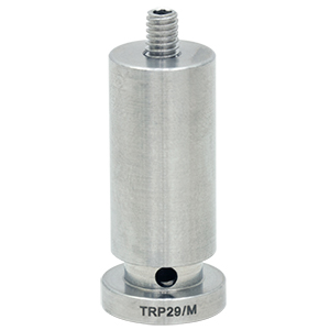 TRP29/M - Ø12 mm Pedestal Pillar Post, M4 Setscrew, M6 Tap, L = 29.7 mm