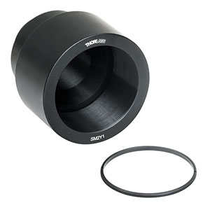 SM2Y1 - Olympus IX71 Microscope Epi-Illumination Port Adapter, Male D3Y Dovetail, Internal SM2 and SM30 Threads (One SM2RR Retaining Ring Included)