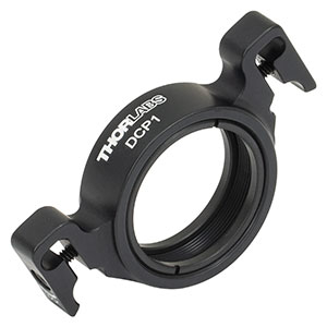 DCP1 - Drop-In 30 mm Cage Mount, Flexure Lock, SM1 Threaded, 0.40in Thick, 2 Retaining Rings