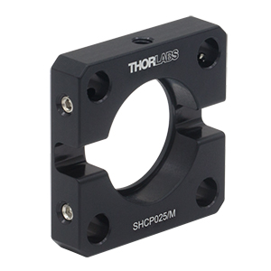 SHCP025/M - 30 mm Cage and Post Mounting Adapter for SHB025(T) Optical Beam Shutter, M4 Tap