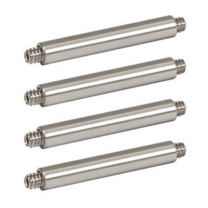 SR1-P4 - Compact Cage Assembly Rod, 1in Long, Ø4 mm, 4 Pack