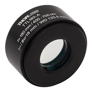 TTL180-A - Tube Lens, f = 180 mm, ARC: 350 - 700 nm, External SM2 Threads