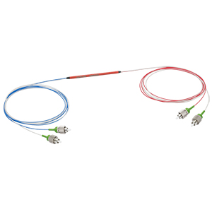 PN850R2A2 - 2x2 PM Coupler, 850 ± 15 nm, 90:10 Split, ≥18.0 dB PER, FC/APC Connectors