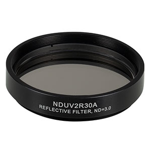 NDUV2R30A - SM2-Threaded Mount, Ø50 mm UVFS Reflective ND Filter, OD: 3.0