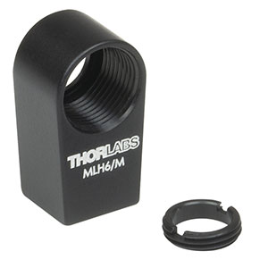 MLH6/M - Mini-Series Lens Mount with Retaining Ring for Ø6 mm Optics, M3 Tap