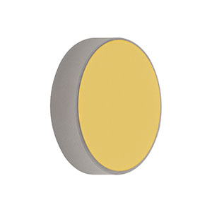 CM254-150-M01 - Ø1in Gold-Coated Concave Mirror, f = 150.0 mm