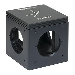 DFM2RM - Kinematic Beam Turning 60 mm Cage Cube for Right-Angle Prism Mirror, Right Turning, 1/4in-20 Tapped Holes