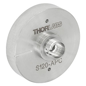 S120-APC - FC/APC Fiber Adapter Cap with Internal SM1 (1.035in-40) Threads, Wide Key (2.2 mm)