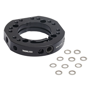 VFA133/M - Mounting Adapter for Ø1.33in CF Vacuum Flange, M4 and M6 Taps