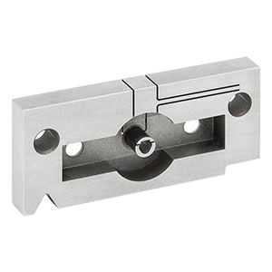 CCDUPSP - Locking V-Groove Mount for Duplex SC/PC Connectors