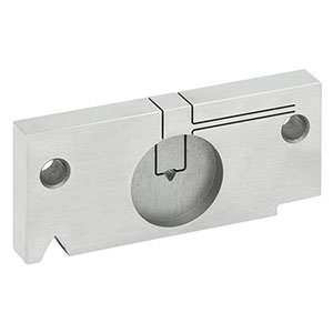 CC158P - Locking V-Groove Mount for Ø1.58 mm PC Connectors