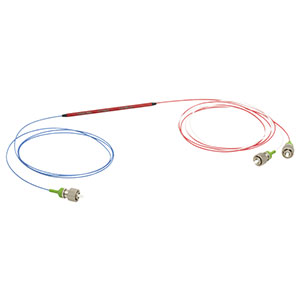 PFC980A - Fused Fiber Polarization Combiner/Splitter, 980 ± 15 nm, FC/APC