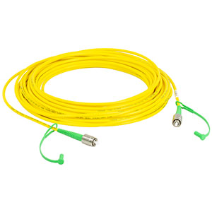 P3-780A-FC-10 - Single Mode Patch Cable, 780 - 970 nm, FC/APC, Ø3 mm Jacket, 10 m Long