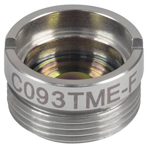 C093TME-F - f = 3.0 mm, NA = 0.71, Mounted Geltech Aspheric Lens, ARC: 8- 12 µm