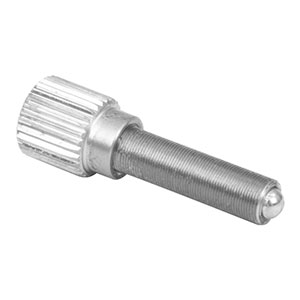 M4AS15 - Fine Adjuster with Knob, M4 x 0.25, 15 mm Long