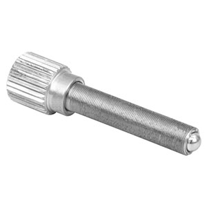 M4AS20 - Fine Adjuster with Knob, M4 x 0.25, 20 mm Long