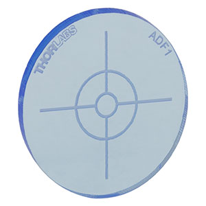 ADF1 - Fluorescent Alignment Disk, Blue