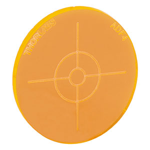ADF4 - Fluorescent Alignment Disk, Orange