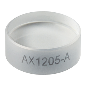 AX1205-A - 0.5°, 350 - 700 nm AR Coated UVFS, Ø1/2in (Ø12.7 mm) Axicon