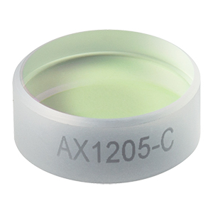 AX1205-C - 0.5°, 1050 - 1700 nm AR Coated UVFS, Ø1/2in (Ø12.7 mm) Axicon