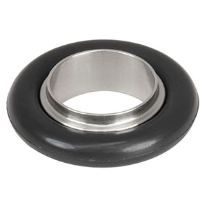 KF16CR-F - Centering O-Ring Carrier for KF16 Flanges with Fluorocarbon O-Ring