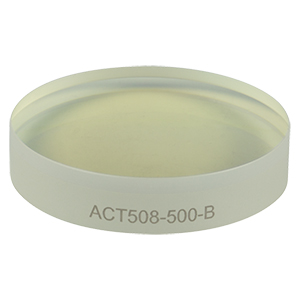 ACT508-500-B - f = 500.0 mm, Ø2in Achromatic Doublet, ARC: 650 - 1050 nm