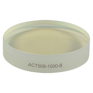 ACT508-1000-B - f = 1000.0 mm, Ø2in Achromatic Doublet, ARC: 650 - 1050 nm