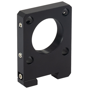 RCA7 - SM1-Threaded 30 mm Cage Plate for Dovetail Rails, 0.35in Thick, 30 mm Optical Axis Height