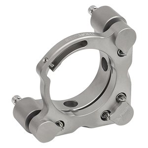 POLARIS-K15S4 - Polaris<sup>®</sup> Ø1.5in Mirror Mount, 2 Hex Adjusters with Side Holes