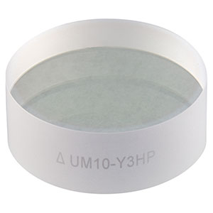 UM10-Y3HP - Ø1in Picosecond Yb Laser Line Mirror, Third Harmonic, 335 - 375 nm