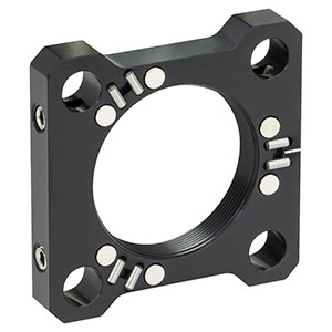 CP44F-B - 30 mm Removable Cage Plate, Back Plate with ER Rod Holes, Internal SM1 Threading