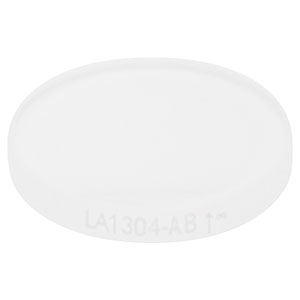 LA1304-AB - 平凸透镜，N-BK7，Ø1/2英寸，f=40 mm，增透膜：400 - 1100 nm