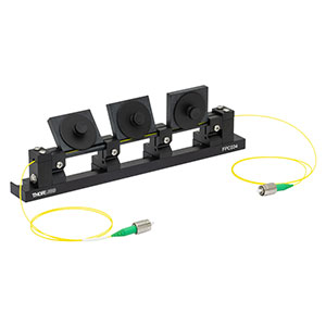 FPC034 - Fiber Polarization Controller, 3 Ø27 mm Paddles, HI1060-J9, FC/APC Connectors