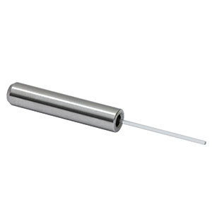 CFM15L10 - Fiber Optic Cannula, Ø2.5 mm SS Ferrule, Ø400 µm Core, 0.50 NA, L=10 mm