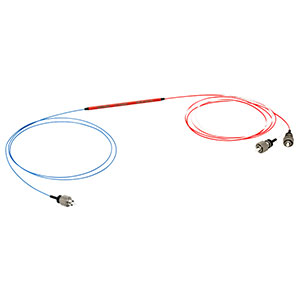 PFC1064HF - PM to SM Fused Fiber Polarization Combiner, 1064 ± 15 nm, FC/PC