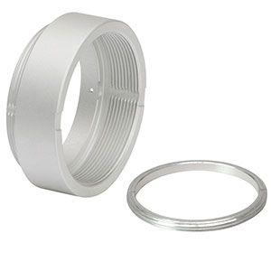 SM1L03V - Vacuum-Compatible SM1 Lens Tube, 0.30in Thread Depth, One Retaining Ring Included