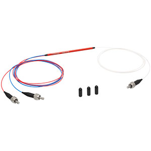 WMC1H1S - Wideband Multimode Circulator, High OH, Ø50 µm Core, 0.22 NA to Ø105 µm Core, 0.22 NA, SMA905 Connectors