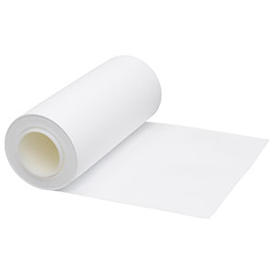 PMR10R2 - PTFE Diffuse Reflector Sheet, 33 cm x 13.2 m, 0.75 mm Thick