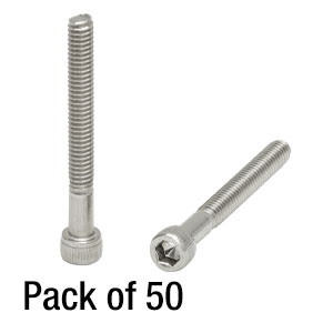 SH8S15 - 8-32 Stainless Steel Cap Screws, 1.5in Long, 50 Pack