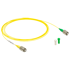 P5-780Y-FC-2 - Single Mode Patch Cable, 780 - 970 nm, FC/PC to FC/APC, Ø900 µm Jacket, 2 m Long