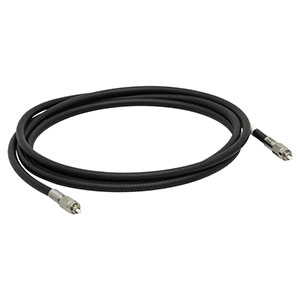 MR21L02 - Ø200 µm, 0.22 NA, High OH, FC/PC-FC/PC Armored Fiber Patch Cable, 2 m Long