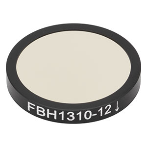 FBH1310-12 - Bandpass Filter, Ø25 mm, CWL = 1310 nm, FWHM = 12 nm