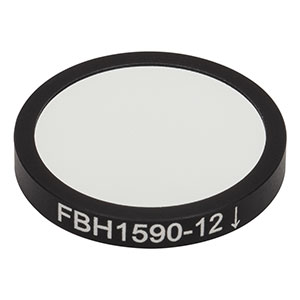 FBH1590-12 - Bandpass Filter, Ø25 mm, CWL = 1590 nm, FWHM = 12 nm